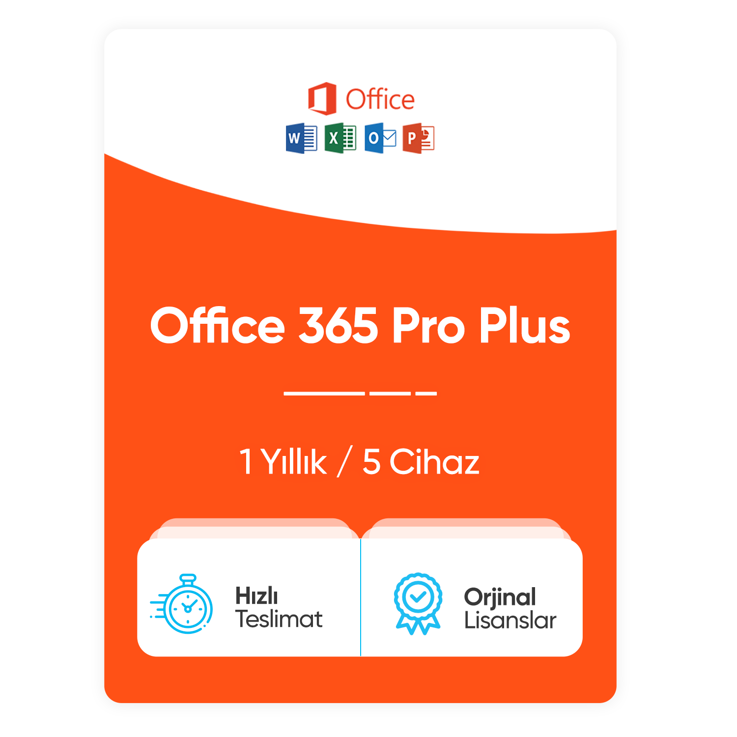 Microsoft Office 365 Türkçe Pro Plus (İsme Özel)