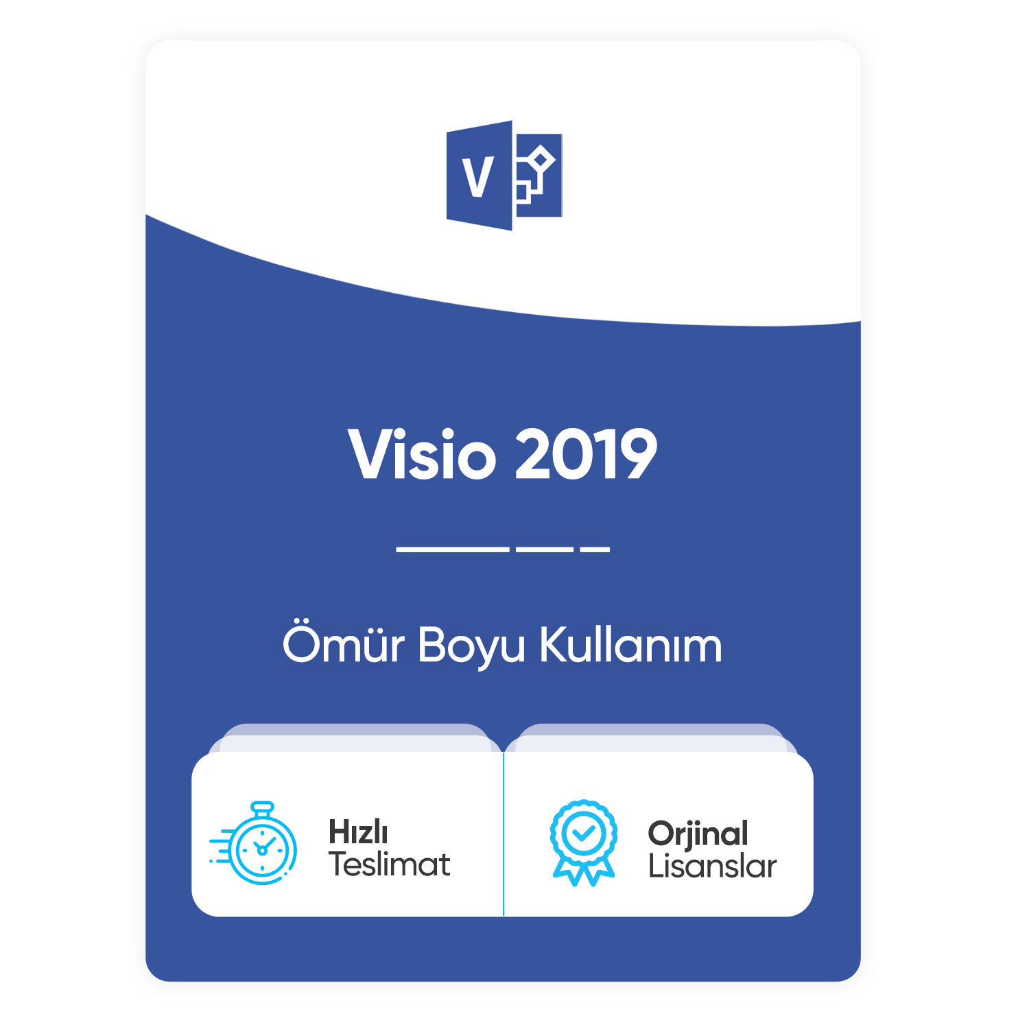 Visio 2019 – Ömür Boyu Kullanım